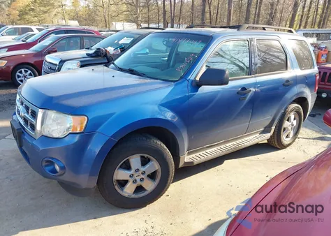 2010 Ford Escape Xlt из США, поврежденный, VIN 1FMCU0D7XAKB80629